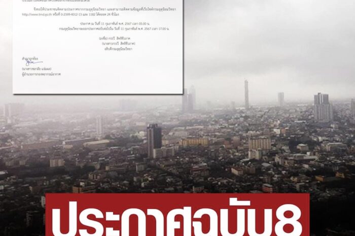 สภาพอากาศวันนี้ ประกาศฉบับ 8 เตือนอากาศแปรปรวน หนาว-ฝนหนัก กทม.โดนด้วย