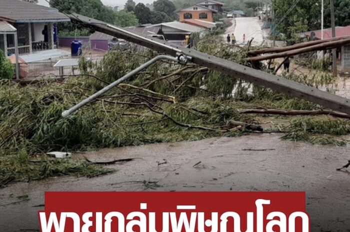 พายุฤดูร้อนถล่มพิษณุโลก ฟ้าผ่าจุดตรวจเฝ้าระวังไฟป่า เจ้าหน้าที่ดับ 1 อีก 2 ปลอดภัย