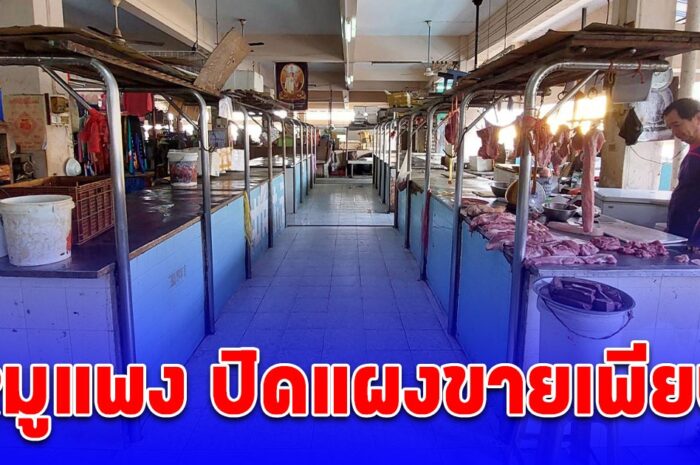 ชาวบ้านแห่ปิดแผงขายเพียบ หลังหมูแพงรับไม่ไหวต้นทุนหน้าฟาร์มขึ้น 2 รอบ