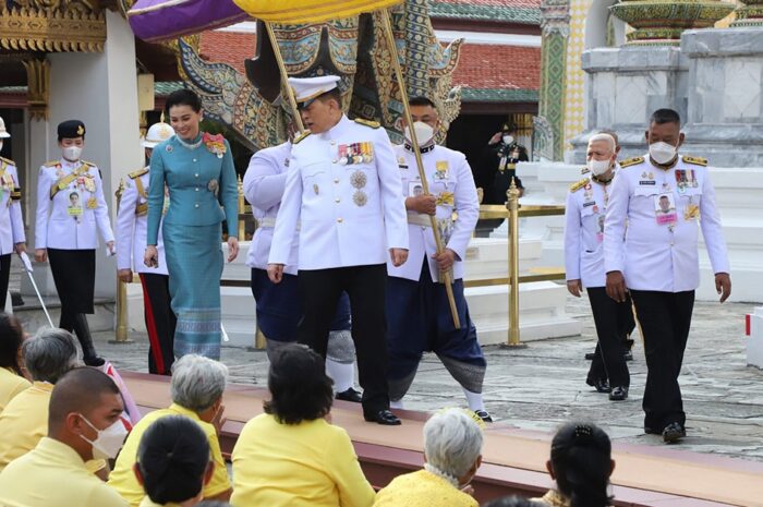 ในหลวง พระราชินี เสด็จฯ พระราชพิธีพืชมงคล 2567