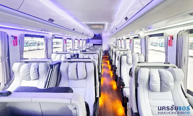 สุดพรีเมียม! นครชัยแอร์เปิดตัวรถรุ่นใหม่ First Class 23 ที่นั่ง น่านั่งมาก